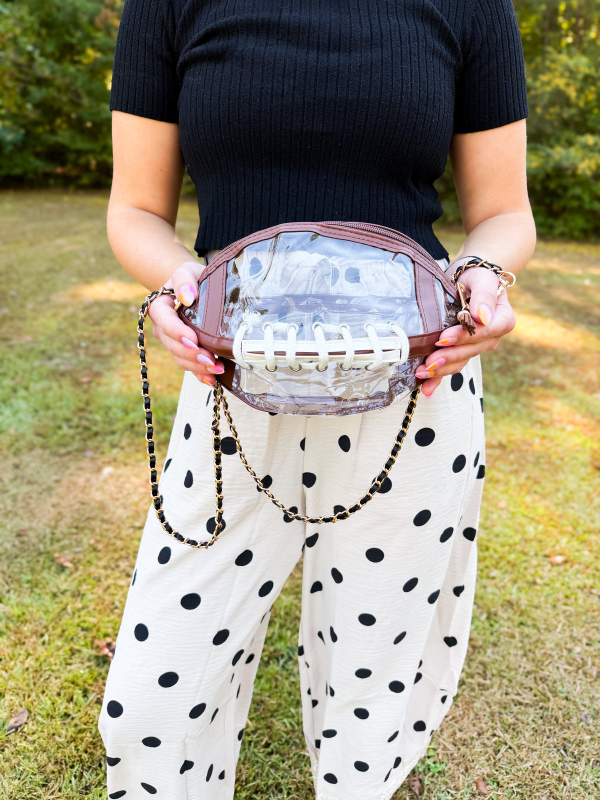Touchdown Clear Crossbody