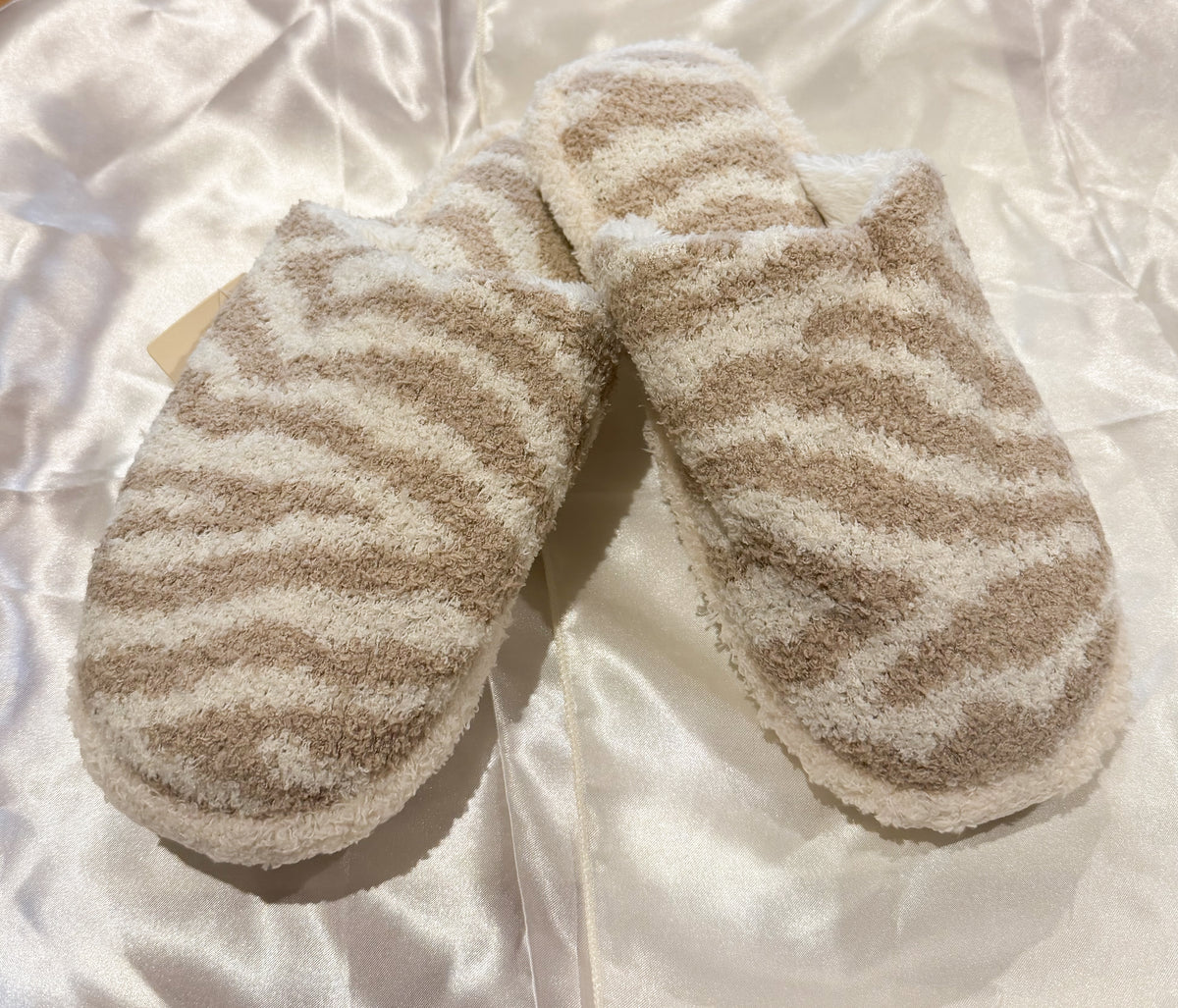 Zebra Slippers