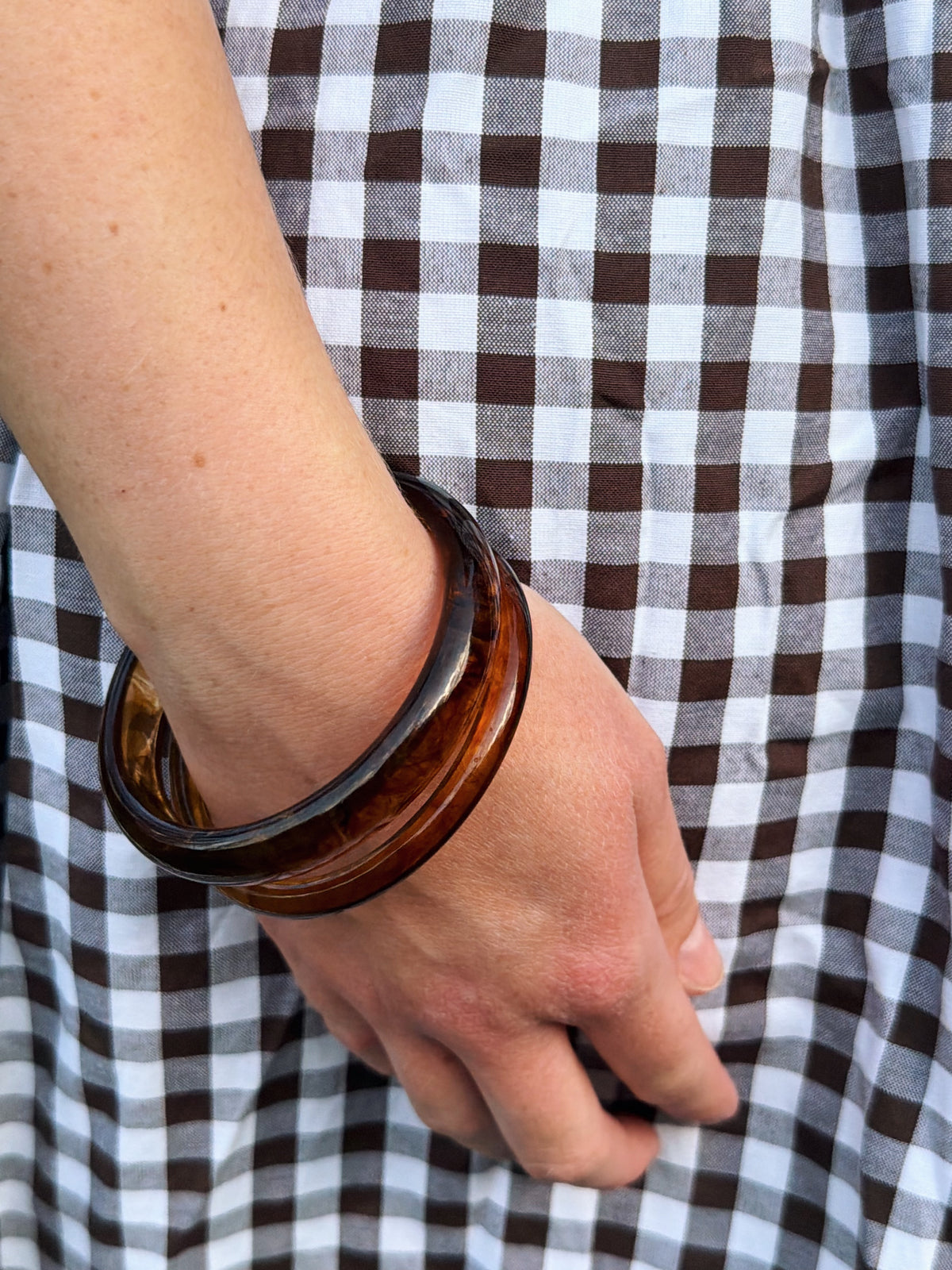 Tortoise Stack Bangles