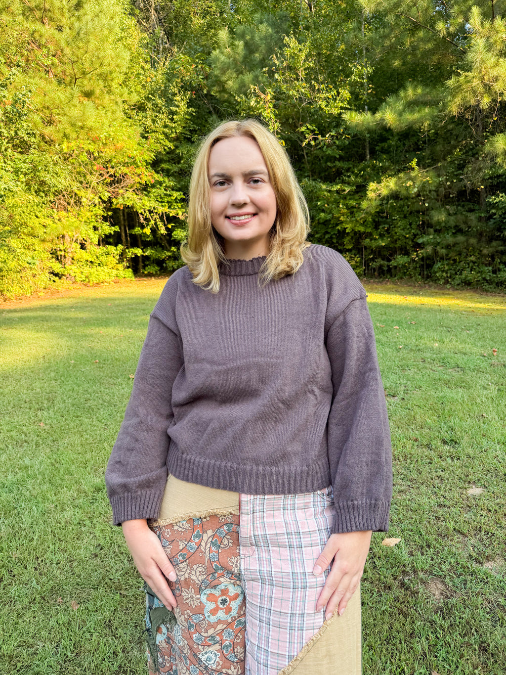 Cocoa Cropped Sweater