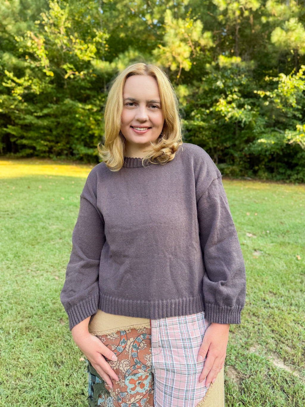 Cocoa Cropped Sweater