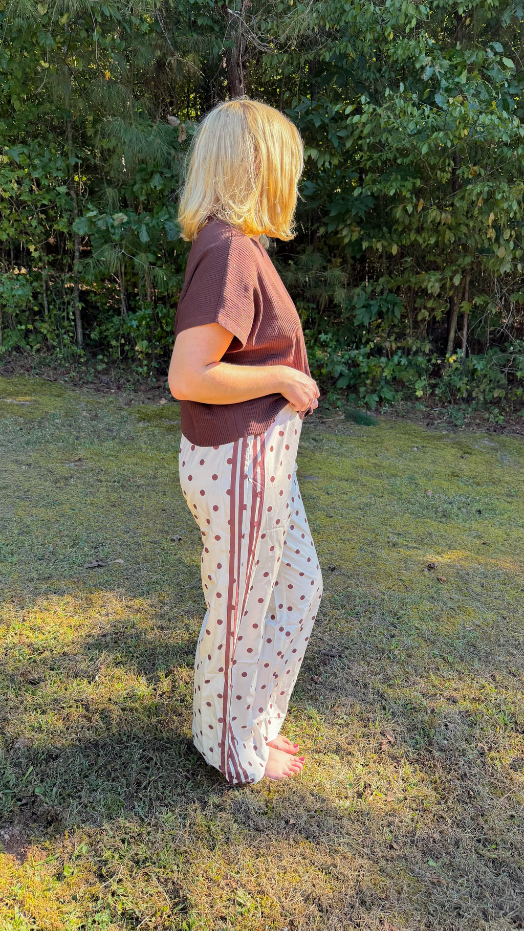Cocoa Dot Pants