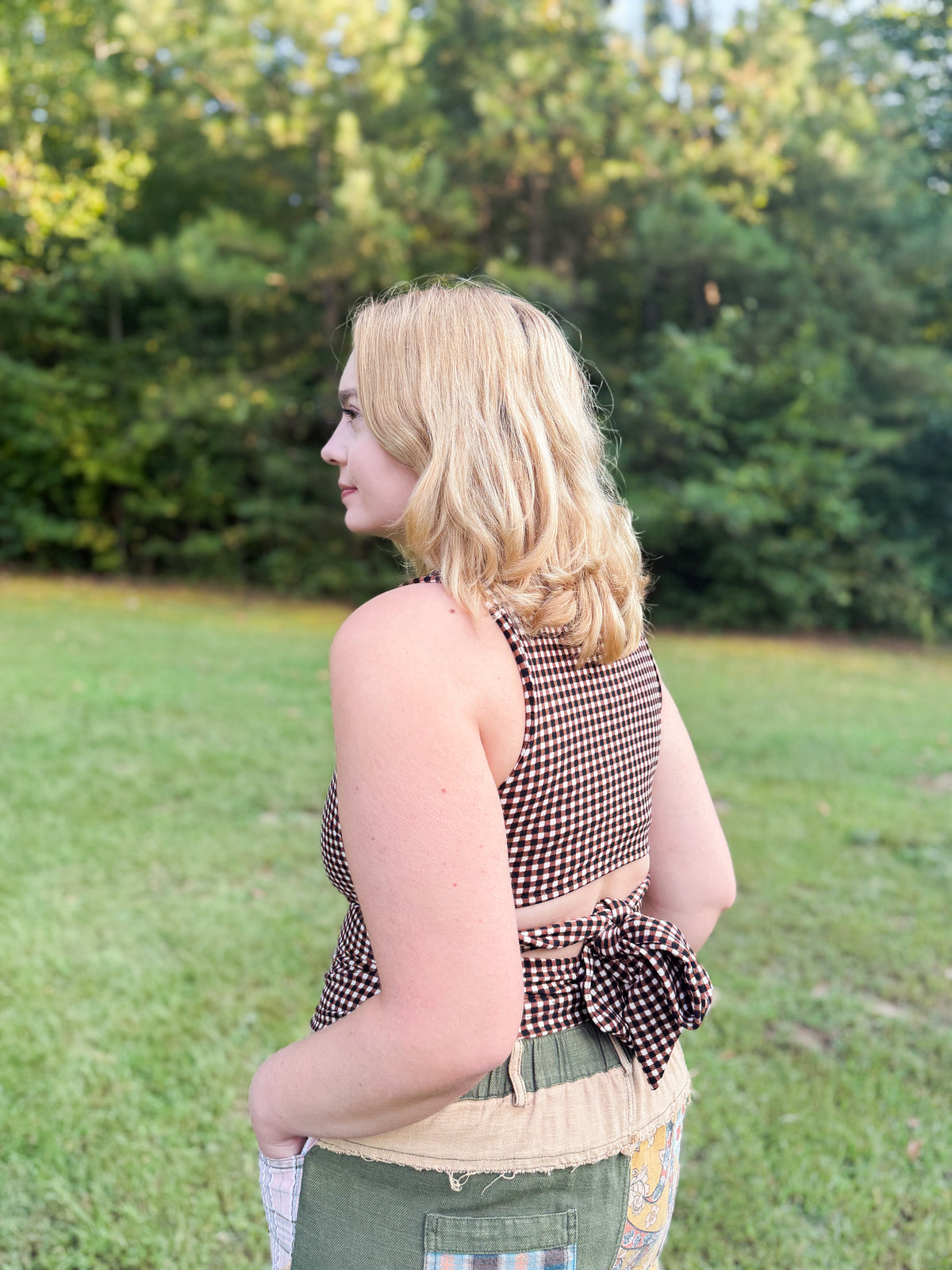 Maple Tie-Back Top