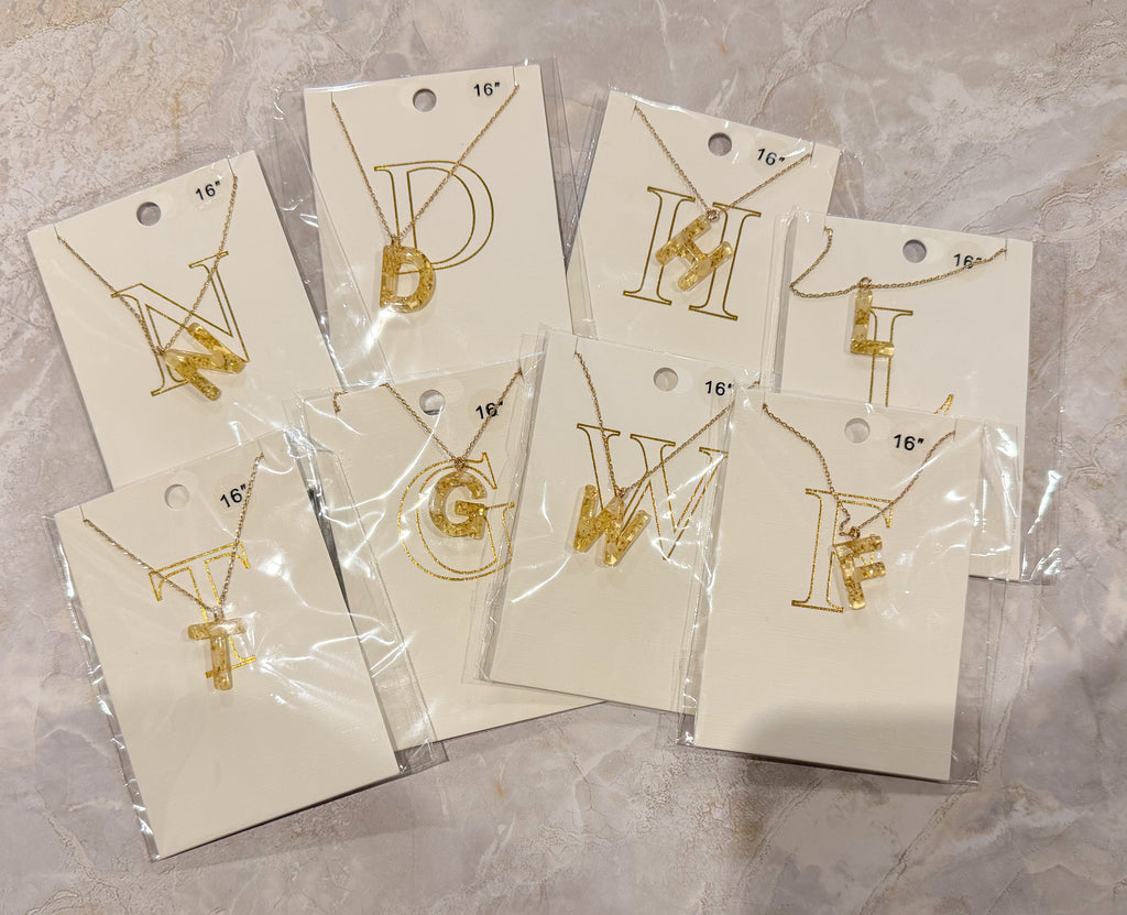 Bloom Initial Necklace