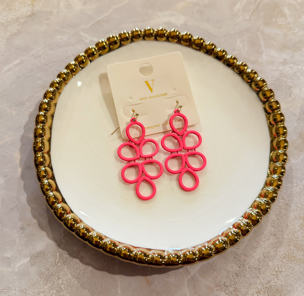 Pink Pop Earrings