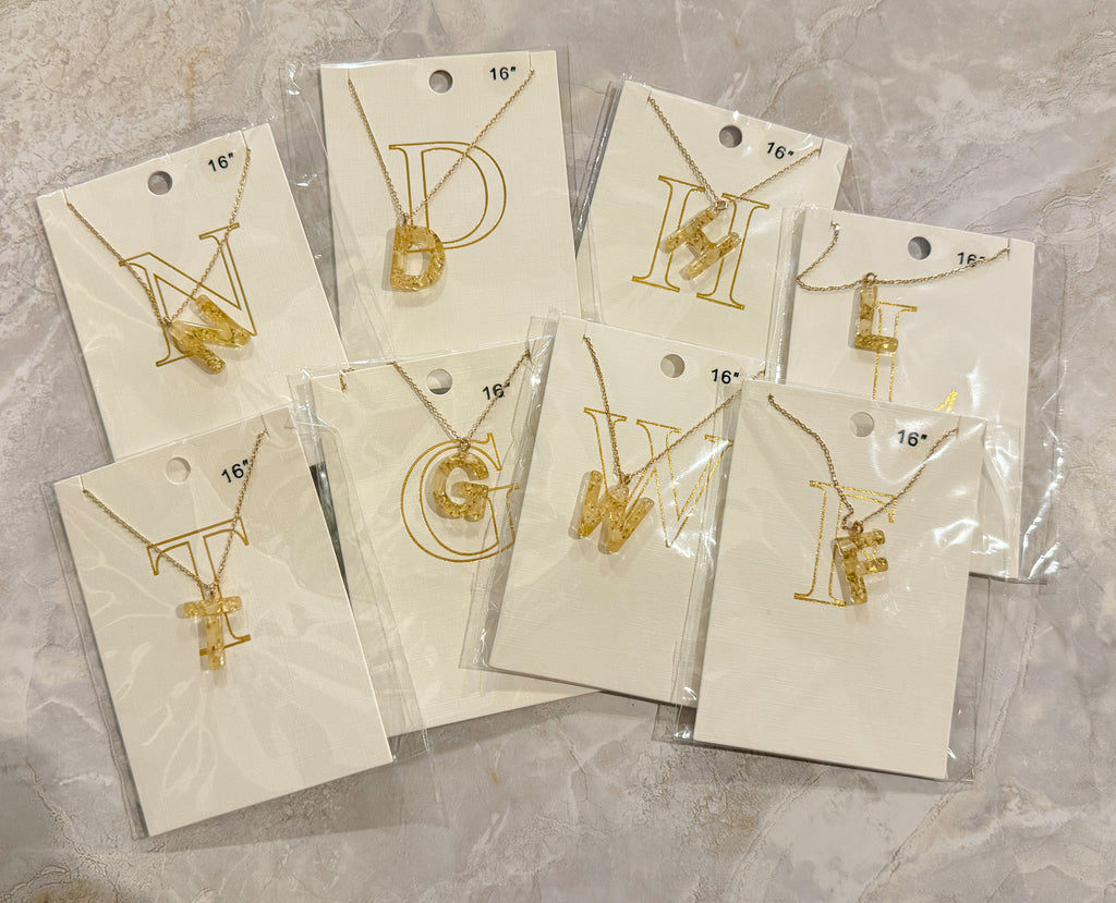 Bloom Initial Necklace